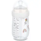 Mepal Mio babyfles 240 ml - Sunshine & Rainbow