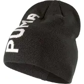 Puma Essentiële klassieke beanie zonder manchet (Zwart)