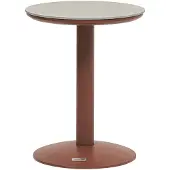 Hespéride Tuinbijzettafel van aluminium en steen SOLETIA