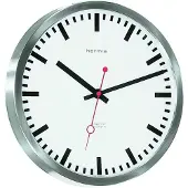 Hermle | Stationsklok | Zilver