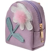 Juleeze Sleutelhanger klein tasje Roze Synthetisch