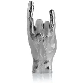 Bitten You Rock beeld zilver - Zilver / 7.8 x 7 x 20 / Kunsthars
