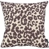 NOVÉE Sierkussen Brown Leopard | 45x45 cm | Katoen/Linnen