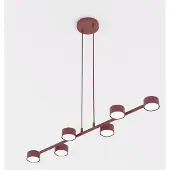Emibig MEGARA 6 BURGUNDY
