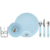 Mepal Eetset x Little Dutch Mio Forest Friends 6-delig