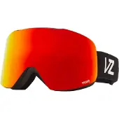 Vonzipper - Skibrillen - Outro Goggle Black/Fire Chrome voor Unisex - Zwart