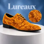 Lureaux Golden Velvet Paisley