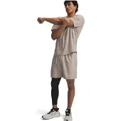 Under Armour Tech Woven Wordmark Trainingsbroekje Lichtgrijs Beige Zwart