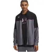 Under Armour M Challenger Track Jacket-GRY Heren Sporttrui - Titan Grijs - Zwart - Wit