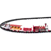 AC-DÉCO Train électrique Ours piles musical animé 16 pièces