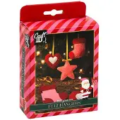 Creative Craft Group Vilten Hangers Kerstmis - 12x12cm