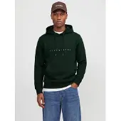 Jack & Jones Sweatshirt 'JJEStar' donkergroen