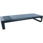 Iggual Schermhouder voor op het bureau, merk , model IGG316900, kleur zwart, met USB 3.0 aansluiting