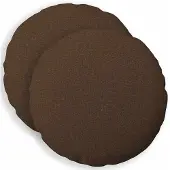 vidaXL Kussensloop 2 st HEERLEN Bruin Diam. 50 cm Stof