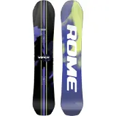 Rome Viper 26/27 All-mountain freestyle snowboard Zwart dessin 158