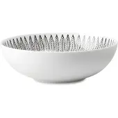 Gustafsbergs Porslinsfabrik Svart Salix schaal 17 cm. zwart
