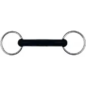 Feeling Roestvrij Staal Recht Rubberen Trensbit Zilver 11.5 cm