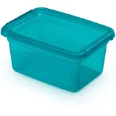 Orplast Blauwe stevige opbergbox - BaseStore - 1.5 liter