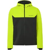 Vaude - Qimsa Hooded Softshell Jacket II - Fietsjack S, groen/zwart