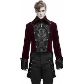 Punk Rave Devil Fashion - Grimoire Jas - M
