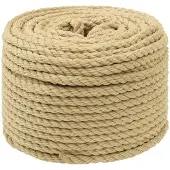 vidaXL Multifunctioneel touw 8 mm 25 m Naturel PP