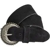 Pepe Jeans Dames Emily Leren Riem zwart (M), Casual, Leer PL020838