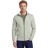 HUGO BOSS Sweatvest 'Zestart' pastelgroen