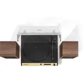 Crosley C72 - Walnoot - Platenspeler met speakers