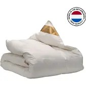 Ten Cate 4-Seizoenen Ganzendonzen dekbed Lena | satijn wit 200x240 cm dekbedden | NADUVI