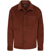 State of Art Overshirt bruin met borstzak
