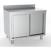 CombiSteel 700 Werktafel Schuifdeuren Rand 1800, 7333.0244 - Horeca & Professioneel