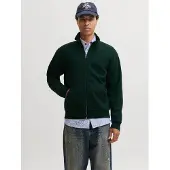 Jack & Jones Sweatvest donkergroen