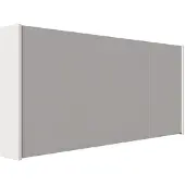 Saniclass Prime spiegelkast – 140x63x16 cm – Mat wit