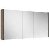 Saniclass Prime spiegelkast – 120x63x16 cm – Noten