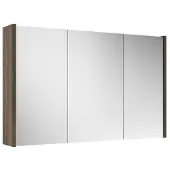 Saniclass Prime spiegelkast – 100x63x16 cm – Noten