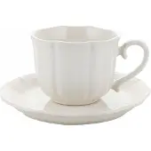 Florina Etera Mok met Schotel 250ml - Steengoed, Vaatwasserbestendig
