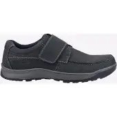Hush puppies Casper Leren Heren Marineblauwe Nubuck Loafers