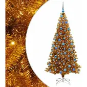 vidaXL Kerstboom Goud 180 cm PET