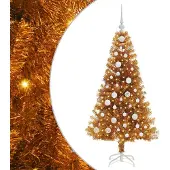 vidaXL Kerstboom Goud 120 cm PET