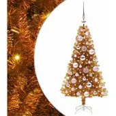 vidaXL Kerstboom Goud 120 cm PET