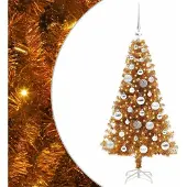vidaXL Kerstboom Goud 120 cm PET