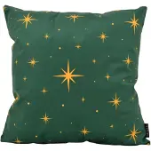 NOVÉE Evergreen Stars Kussenhoes | 45x45 cm | Katoen/Polyester
