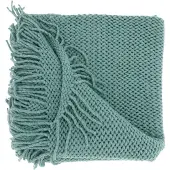 Unique living - Plaid Kos - 127x152cm - Surf Blue