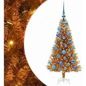 vidaXL Kerstboom Goud 120 cm PET