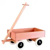 Egmont toys Bolderkar hout 47x27x35 cm
