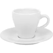 Witek Home Paula Porseleinen Kop & Schotel Set - 70ml - Wit