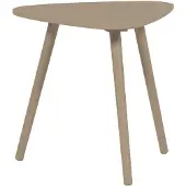 Woood Nila Bijzettafels - Hout - Zand - Set van 2