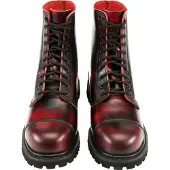 Brandit Veterboots 'Phantom' bourgogne / zwart