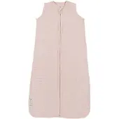 Meyco Baby Uni baby zomerslaapzak - pre-washed hydrofiel - soft pink - 110cm - 0.5 TOG