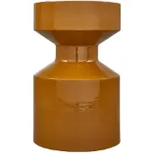 Woood Ferry Bijzettafel - Metaal - Honinggeel - 47x30x30